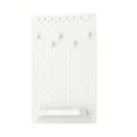 IKEA SKÅDIS СКОДИС, настенная панель, комбинация, белый, 36x56 см 795.159.73 фото thumb №2