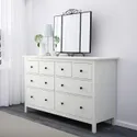 IKEA HEMNES ХЕМНЕС, меблі д / спальні, компл із 3 предм, біла морилка, 80x200 см 294.834.27 фото thumb №5