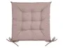 BRW Подушка для бокового кресла 40x40 см пудрово-розовая 094486 фото
