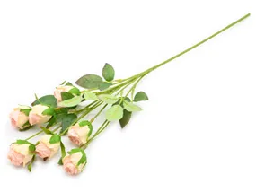 BRW штучна гілка гайської троянди 082236 фото