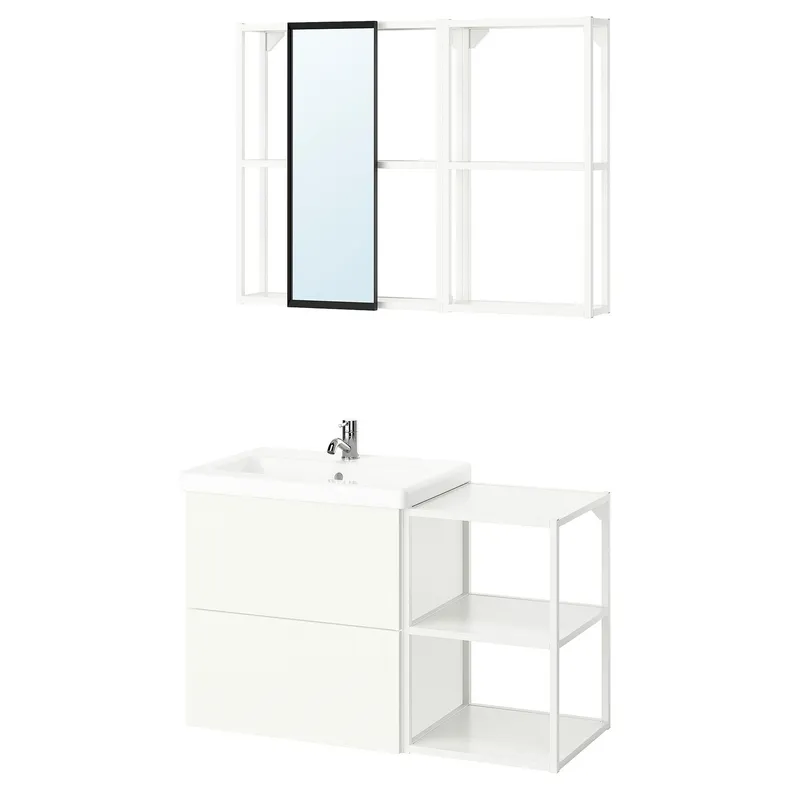 IKEA ENHET ЕНХЕТ, ванна, білий, 102x43x65 см 895.471.67 фото №1