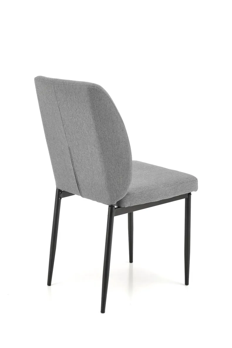 Столовый комплект HALMAR JASPER Стол + 4 стула, Серый фото №4