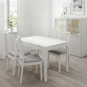 IKEA EKEDALEN ЭКЕДАЛЕН, чехол на стул, Оррста светло-серый 403.770.48 фото thumb №7