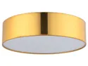 BRW Четырехпозиционный металлический потолочный светильник Rondo золотой 087817 фото thumb №1