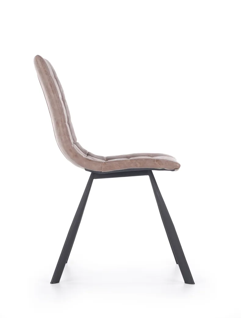 Кухонний стілець HALMAR K280 коричневий/чорний фото №3