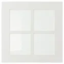 IKEA STENSUND СТЕНСУНД, стеклянная дверь, белый, 40x40 см 104.505.87 фото thumb №1