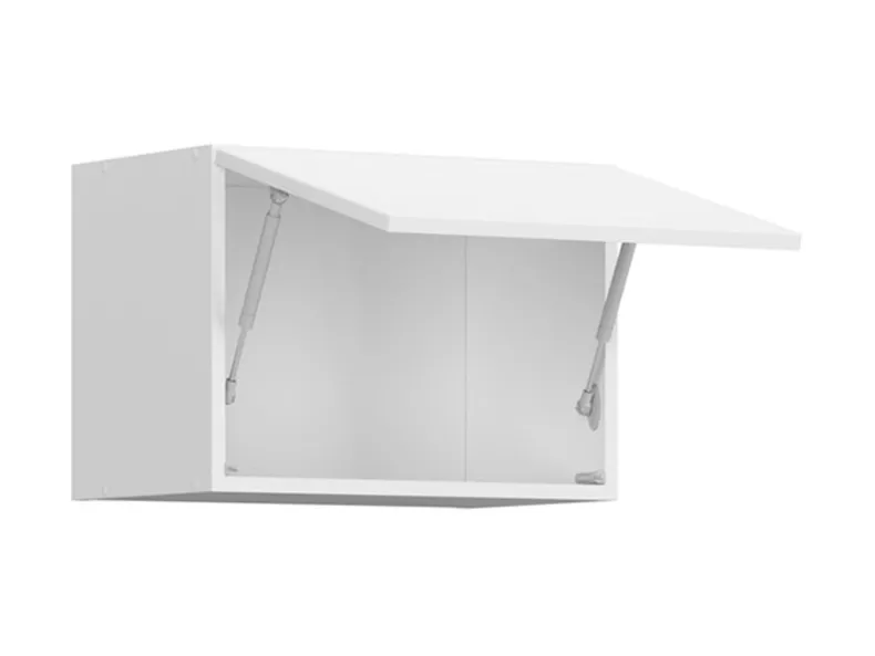Кухонна шафа BRW Top Line 50 см верхня підвісна білий глянець, альпійський білий/глянцевий білий TV_GO_50/36_O-BAL/BIP фото №3