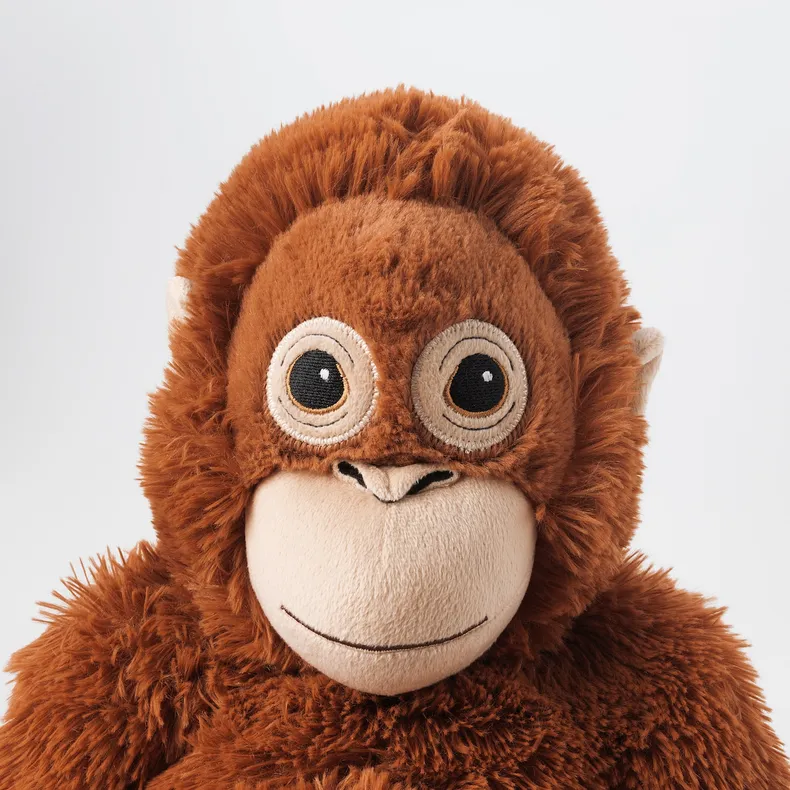 IKEA DJUNGELSKOG ДЙУНГЕЛЬСКОГ, іграшка м’яка, орангутан 004.028.08 фото №6