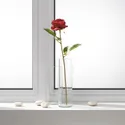 IKEA SMYCKA СМИККА, цветок искусственный, внутренний / наружный / розовый красный, 52 см 405.717.95 фото thumb №3