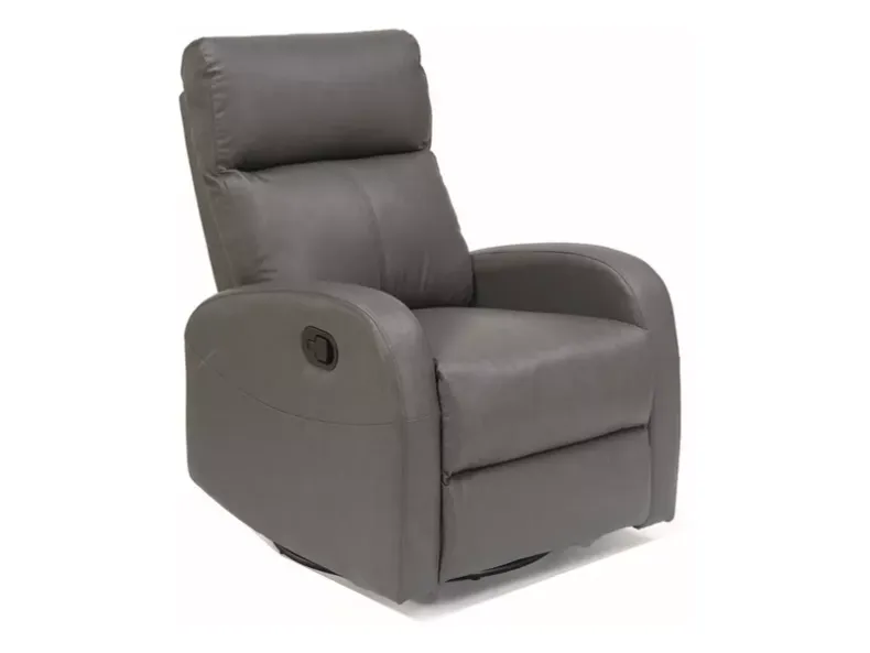 Кресло раскладное с функцией качания SIGNAL OLYMPUS Buffalo, ткань: серый фото №1