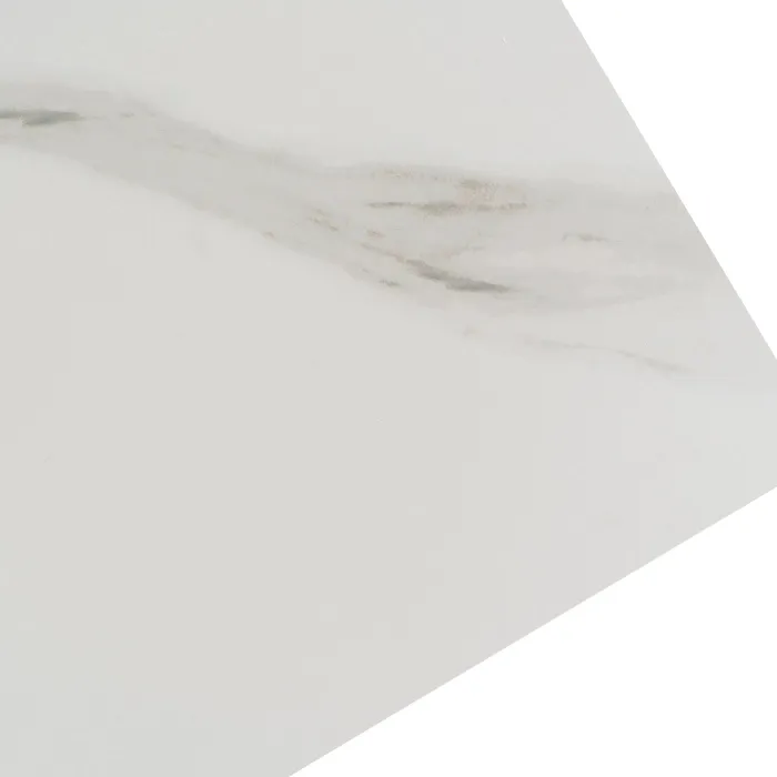 Стол раскладной MEBEL ELITE VICTOR 160-240х90 см, Белый мрамор/Черный фото №12