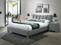 Кровать двуспальная HALMAR SANDY 2 160x200 см серый фото thumb №2