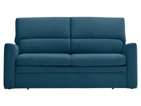BRW Тримісний диван-ліжко Fulla з ящиком для зберігання велюровий синій, Tivoli 77/N7 SO3-FULLA-3FBK-GA2_B949CC фото