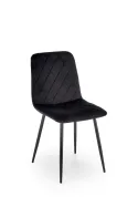 Кухонний стілець HALMAR K525 чорний (1шт=4шт) фото thumb №1