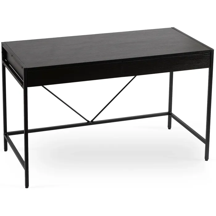 Письмовий стіл MEBEL ELITE ALLY, 123 см, Чорний фото №6