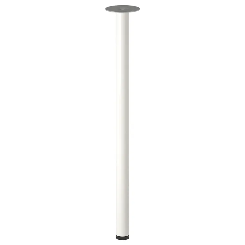 IKEA ANFALLARE АНФАЛЛАРЕ / ADILS АДИЛЬС, письменный стол, бамбук / белый, 140x65 см 094.176.93 фото №3