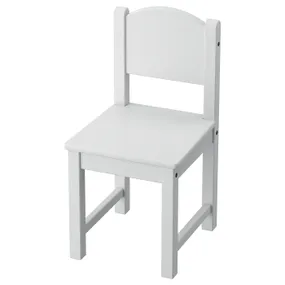 IKEA SUNDVIK СУНДВІК, дитячий стілець, сірий 104.940.20 фото