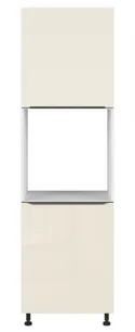 BRW Правосторонний кухонный шкаф Sole L6 60 см магнолия жемчуг, альпийский белый/жемчуг магнолии FM_DPS_60/207_P/P-BAL/MAPE фото thumb №1