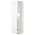 IKEA METOD МЕТОД, висока шафа для холодильнка / морозил, білий / РІНГХУЛЬТ білий, 60x60x200 см 799.247.77 фото thumb №1
