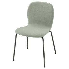 IKEA KARLPETTER КАРЛПЕТТЕР, стул, Светло-зеленый / черный 294.814.52 фото