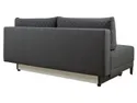 BRW Трехместный диван-кровать Sentila с ящиком для хранения велюровый серый, Trinitykaro 15 Graphite/Trinity 15 Graphite SO3-SENTILA-LX_3DL-G3_BA31DF фото thumb №4