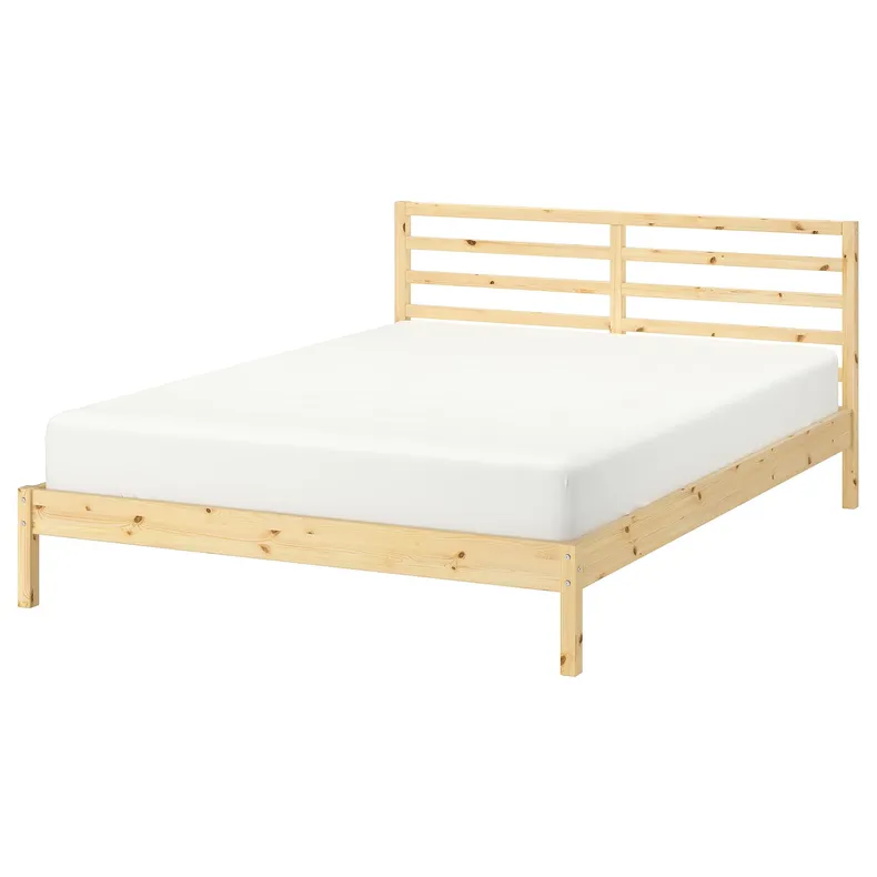 IKEA TARVA ТАРВА, каркас ліжка, сосна / Ліндбоден, 140x200 см 394.950.57 фото №1
