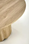 Обеденный стол HALMAR HUGO 120x120 см, натуральный дуб фото thumb №9