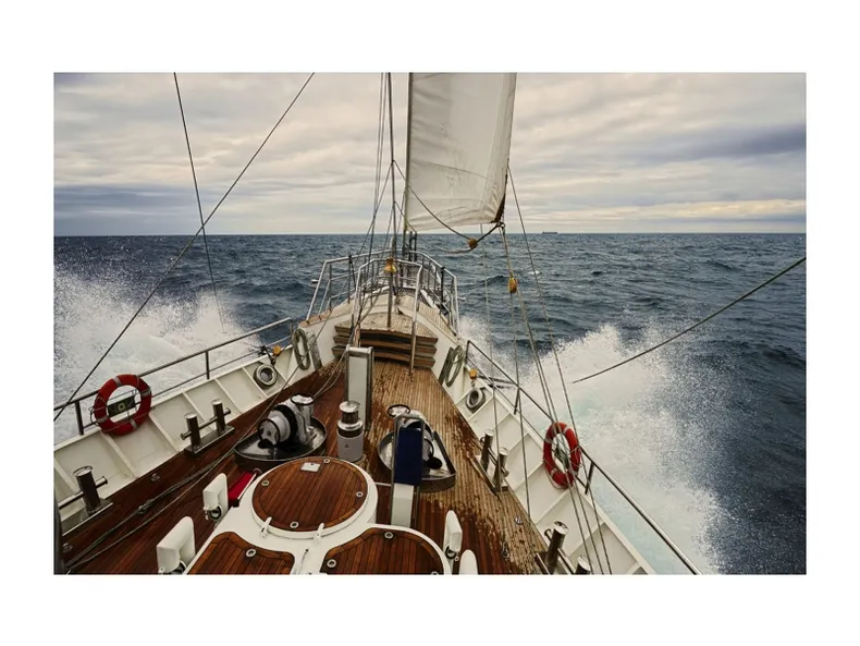 Картина на склі SIGNAL Yacht, 120х80 см фото №1