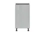 BRW Базовый шкаф для кухни Top Line 45 см правый серый глянец, серый гранола/серый глянец TV_D_45/82_P-SZG/SP фото