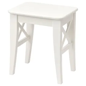 IKEA INGOLF ІНГОЛЬФ, табурет, білий 001.522.82 фото