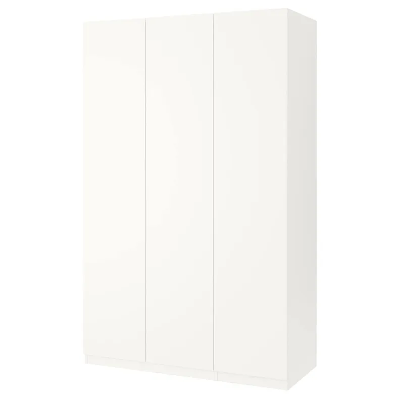 IKEA PAX ПАКС / FORSAND ФОРСАНД, гардероб, білий / білий, 150x60x236 см 392.464.64 фото №2