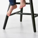 IKEA AGAM АГАМ, стілець дитячий, чорний 702.535.41 фото thumb №4