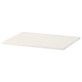 IKEA HAUGA ХАУГА, полиця, білий, 56 см 504.597.79 фото