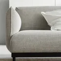 IKEA ÄPPLARYD ЕППЛАРЮД, 3-місний диван, ЛЕЙДЕ світло-сірий 305.062.39 фото thumb №4