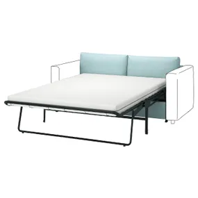 IKEA VIMLE ВІМЛЕ, секція 2-місного дивана-ліжка, САКСЕМАРА світло-синій 795.372.39 фото