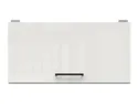 BRW Верхний шкаф для кухни Junona Line 50 см над вытяжкой мел глянец, белый/мелкозернистый белый глянец GO/50/30-BI/KRP фото thumb №1