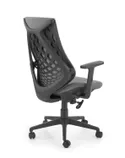 Крісло комп'ютерне офісне обертове HALMAR RUBIO сірий/чорний фото thumb №8