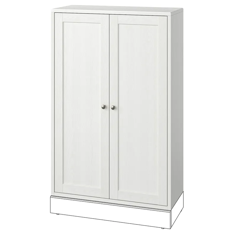 IKEA HAVSTA ХАВСТА, шкаф, белый, 81x35x123 см 505.292.49 фото №1