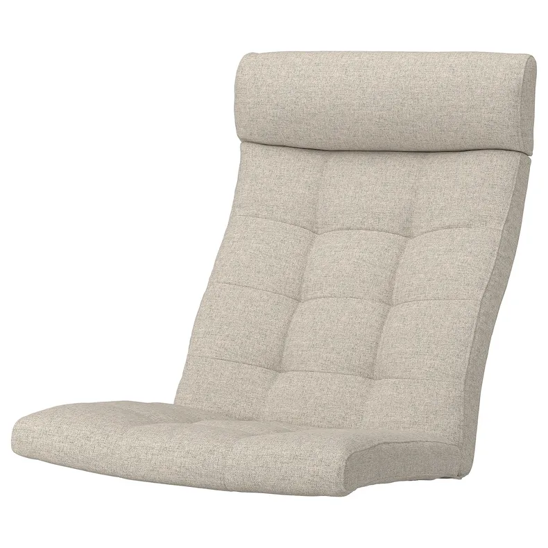 IKEA POÄNG ПОЕНГ, подушка для крісла, Gunnared бежевий 505.605.17 фото №1