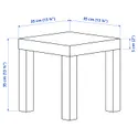 IKEA LACK ЛАКК, придиванный столик, белый, 35x35 см 305.147.91 фото thumb №7