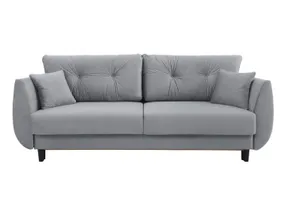BRW Тримісний диван-ліжко Merla з ящиком для зберігання велюровий сірий, Чарівний оксамит 2217 SO3-MERLA-LX_3DL-G3_BB56B7 фото