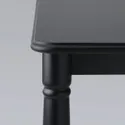 IKEA DANDERYD ДАНДЕРЮД / SKOGSTA СКОГСТА, стіл+4 стільці, чорний / дія, 130 см 095.451.91 фото thumb №3