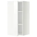 IKEA METOD МЕТОД, шафа навісна із полицями, білий / РІНГХУЛЬТ білий, 40x80 см 294.583.95 фото thumb №1