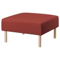 IKEA LILLEHEM ЛІЛЛЕХЕМ, 1-місна секція дивана, ГУННАРЕД коричнево-червоний/деревина 895.529.22 фото thumb №1