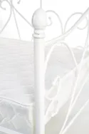 Ліжко односпальне HALMAR SUMATRA 90x200 см біле фото thumb №9