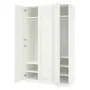 IKEA PAX ПАКС / GULLABERG ГУЛЛАБЕРГ, гардероб, комбинация, белый/белый, 150x60x236 см 095.630.24 фото