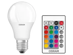 BRW Osram, Светодиодная лампа E27 9W RGB 076018 фото