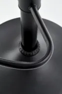 Барный стул HALMAR H88 хокер - черный, обивка - коричневый фото thumb №9
