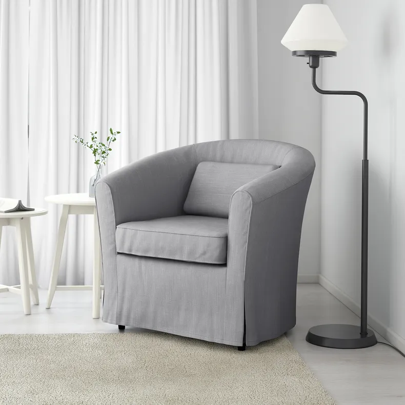 IKEA TULLSTA ТУЛЛЬСТА, крісло, НОРДВАЛЛА класичний сірий 592.846.62 фото №2
