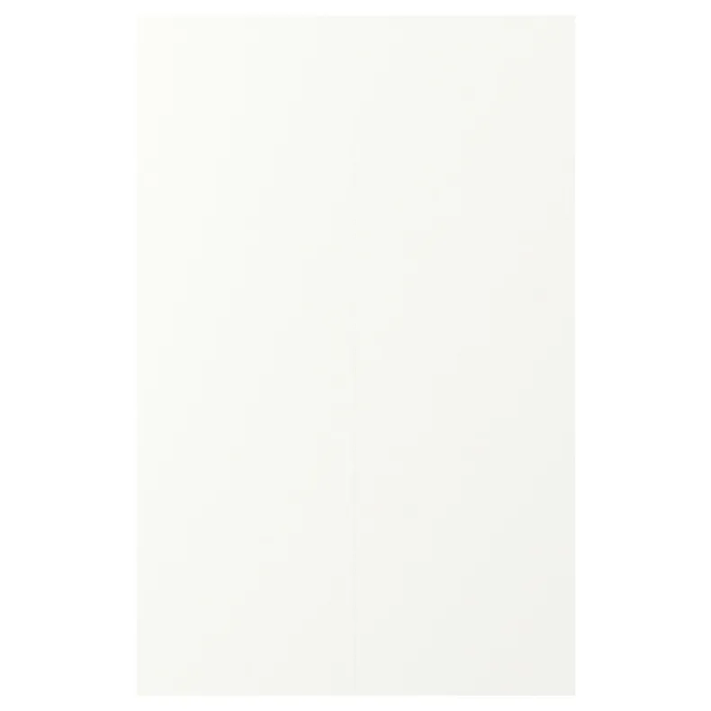 IKEA VALLSTENA ВАЛЛЬСТЕНА, 2 дверцят для кутової підлог шафи, білий, 25x80 см 605.416.94 фото №1
